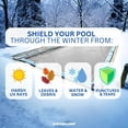 thumbnail image 3 of Swimline Hydrotools Silver King Winter Pool Cover for 14 x 28 Ft Inground Rectangle Pools, 3 of 9