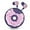 Lavender, variant on Donut Earbuds for Kids, Cute Earbud & in-Ear Headphones Wired Gift for School Girls and Boys with Microphone and Lovely Earphones Storage Case