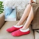 thumbnail image 3 of Calcetines cálidos de color liso para mujer - Felpa coral antideslizante - Talla única para 34-44 - Ideales para casa/invierno, 3 of 4
