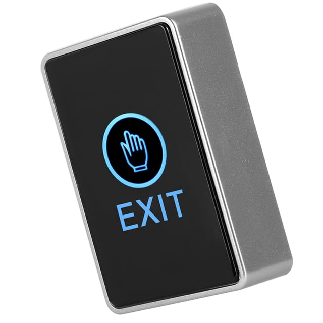 Liberación De Salida De Puerta, Panel De Sensor Táctil, Interruptor De Botón De Salida Táctil De Luz, Seguridad De 12 V Para Sistemas De Control De Acceso
