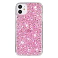 thumbnail image 2 of For iPhone 11 Case,Cute Glitter Bling Twinkle Stardust with Drop Protection Shockproof Soft TPU Slim Flexible Phone Case Girls/Women Protective case for iPhone 11,Anti Scratch,Pink, 2 of 6