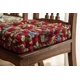 thumbnail image 4 of Nvzi Famrhouse Animal Printed Chair Seat Cushions for Dining Room Chairs Super Soft Comfy Chair Pad with Handle (Red,16x16), 4 of 5