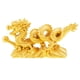 thumbnail image 2 of 1 Pieza Chino Fenghsui Dragón Dragón Escultura Estatuilla Decoración para hogar Cobre / Oro, 2 of 9