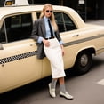 thumbnail image 2 of Zapatos Mocasines Chunky Beige para Mujer DREAM PAIRS Slip-On, 2 of 7
