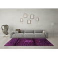 thumbnail image 3 of Ahgly Company Indoor Rectangle Persian Purple Traditional Area Rugs, 2' x 5', 3 of 4