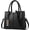 Black, variant on Purses and Handbags for Women Shoulder Tote Bags Top Handle Satchel