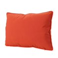 thumbnail image 2 of Naed Pillow, Rectangular 18 Inch, Orange Water Safe Fabric Indoor Outdoor, 2 of 3