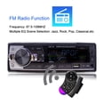 thumbnail image 4 of New 1 DIN 12V/24V Car Stereo FM Car Radio Bluetooth MP3 Player Audio Bluetooth Phone USB/SD MMC Port ISO Connection In Dash ,Easy to Install, 4 of 7