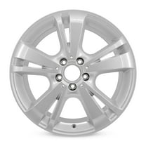 For FRONT Mercedes-Benz E300 E350 E400 E550 OEM Design Wheel 18" 18x8.5 2012-2013 Silver Single Replacement Rim
