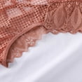 thumbnail image 4 of JUSLIO Womens Underwear Lace Briefs High Waisted Bow Comfortable Panties Pink S, 4 of 9
