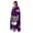 Purple, variant on Levmjia Printed Hooded Long Cloak Lightweight Soft Unisex Halloween Theme Masquerade Party Holiday Dress Up Outerwear For Men And Women