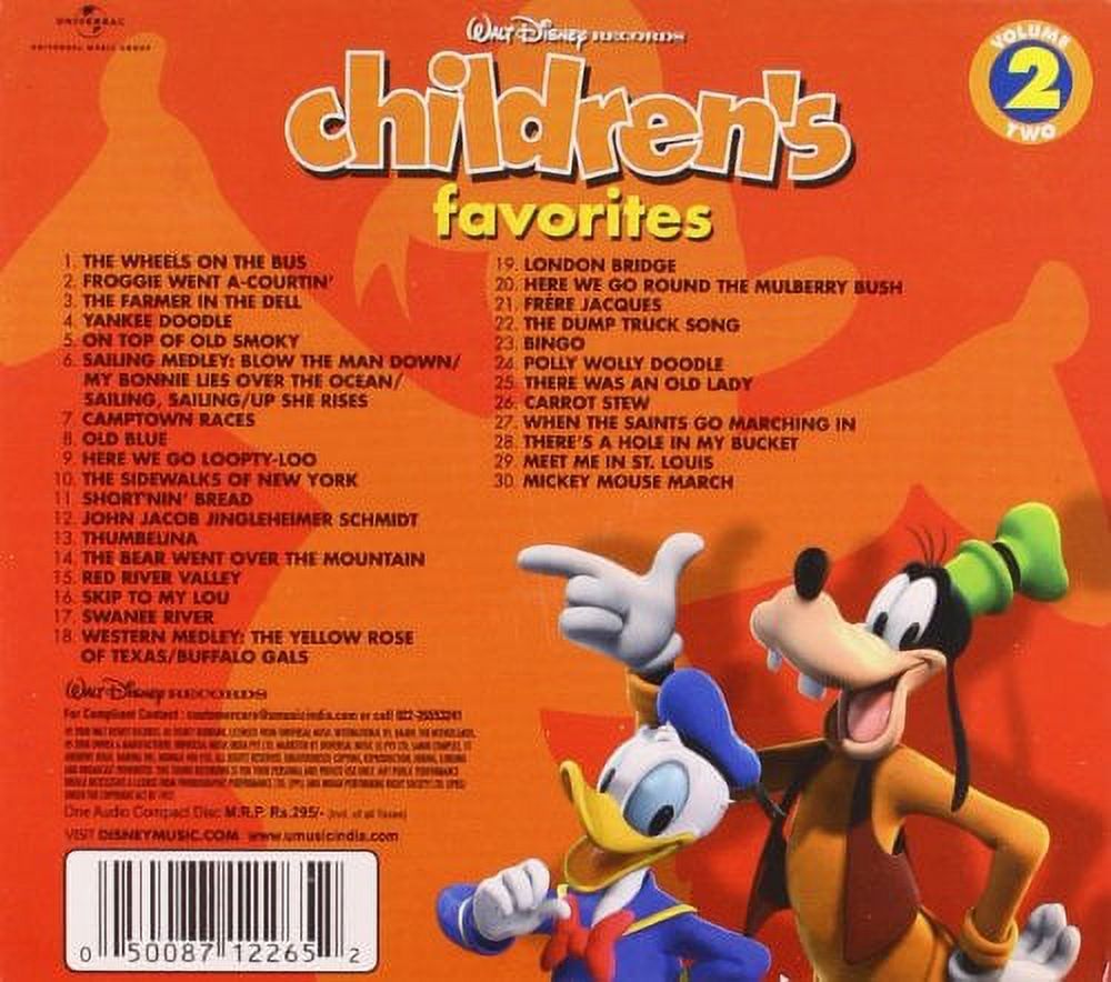 Walt Disney Records - Various Artists, Children's Favorites Vol. 2
