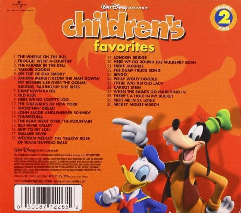 Various　Children's　Vol.　Artists　Favorites,　CD
