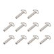 thumbnail image 3 of 10x Llaves de cuerda, piezas y componentes para relojeros, metal resistente para mecanismos de bricolaje. Triángulo de 40 mm, 3 of 9
