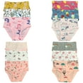 thumbnail image 4 of Elevate Comfort with B&Q's 12-Pack Cotton Briefs for Toddler Girls and Kids | Sizes 2T-7T | Soft and Cozy Underwear Essentials, 4 of 5