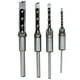 thumbnail image 3 of Riwesomey Taladro para agujeros cuadrado portátil de 4 piezas, artesanía exquisita y brocas resistentes a impactos para carpintería Herramientas eléctricas, 3 of 6
