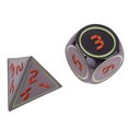 thumbnail image 3 of Dados Digitales Poliédricos D4 D6 D8 D10 D12 D20 Aleación 14mm Para TRPG Negro Verde Sunnimix Juego de dados de aleación poliédrica, 3 of 7