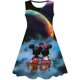 thumbnail image 1 of Disney Minnie Mickey Mouse 3D estampado niñas vestido Casual lindo cumpleaños fiesta verano Minnie Mickey Comfort princesa Dress8T Gao Jinjia LED, 1 of 2