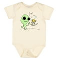 thumbnail image 3 of Inktastic Alien and Astronaut Kitty Cat Boys or Girls Baby Bodysuit, 3 of 5