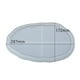 thumbnail image 1 of Bandeja De Cenicero Diy, Molde De Silicona Redondo Ovalado Irregular, Plato De Joyería, Molde De Fundición Noticed HA027341-01, 1 of 6