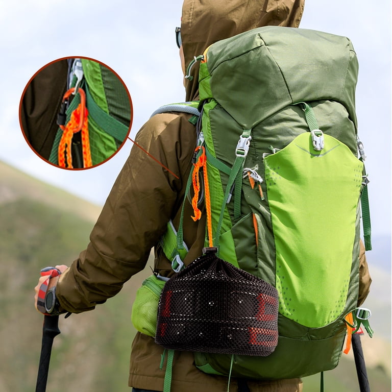 backpack hiking cookware Camping Cooking Set,7Pcs Camping Pan Set for (Green) Key Features The Best Pots and Pans