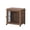 27.2"L x 20.1"W x 26.2"H | Brown, variant on GZXS Dog Crate End Table on Wheels, Indoor Small Wooden Dog Cage Furniture with Steel-Bar Doors, Lockable & Ventilated Pet Kennel for Home Use, 27.2"L x 20.1"W x 26.2"H, Brown
