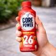 thumbnail image 4 of Core Power Boisson Frappée Riche en Protéines (26 g), Fraise-Banane, 14 Fl Oz (Lot de 10 Bouteilles), 4 of 7