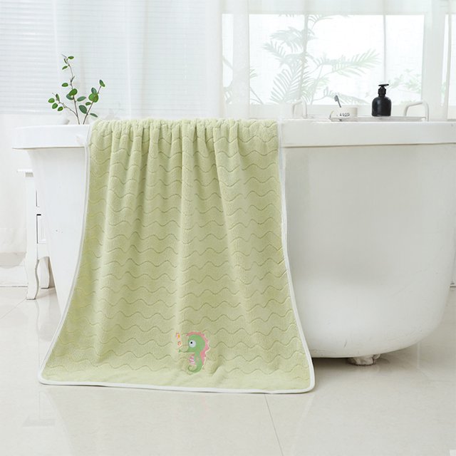 Corals Fleece Towel And Bath Towel Soft And Absorbent Household Face Towel And Bath Towel