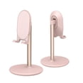 thumbnail image 1 of Bright Stone Phone Stand for Desk, Adjustable Cell Phone Holder for Desk, Compatible with 4"-12.9" Phones/Tablet/iPhone/iPad/Switch (Pink), 1 of 4
