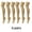 skin color 6 pairs, variant on Multiple pairs of compression socks, outdoor knee high pressure socks, elastic socks, long tube sports, running, cycling (White 3 pairs,L/XL (50-52))