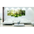 thumbnail image 2 of Tiptophomedecor Stretched Canvas Landscape Art - Green Glade - Stretched & Framed Ready To Hang Art, 2 of 4