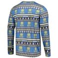 thumbnail image 3 of Men's Concepts Sport Navy Notre Dame Fighting Irish Ugly Sweater Knit Long Sleeve Top and Pant Set, 3 of 5