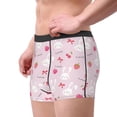 thumbnail image 5 of Cauagu Love Rabbit Print Boxer Briefs for Men,Comfortable Breathable Men's Underwear Moisture Wicking Underpants -Large, 5 of 8