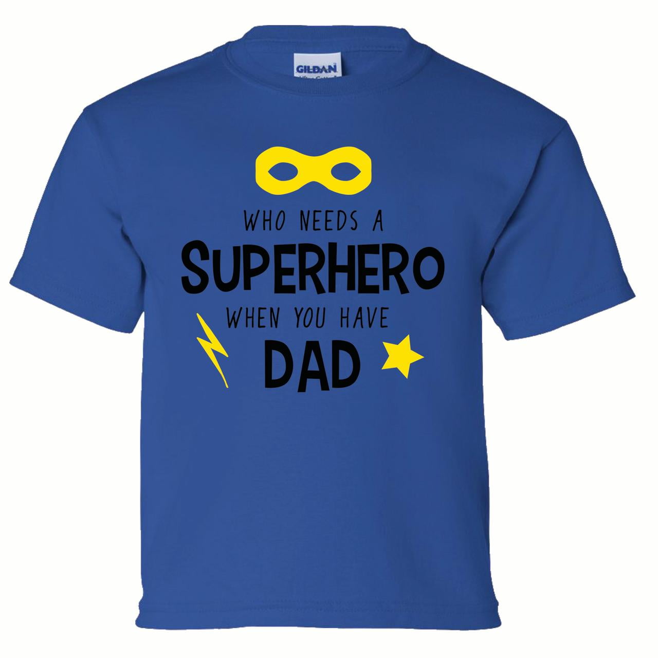 Father's Day You Have Dad Youth Short Sleeve Tee Shirt Charcoal - Picture 22 of 29