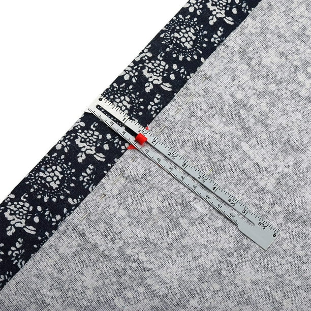2 Pieces Sewing Gauge Metal Sliding Gauge Sewing Measuring Tool Quilting  Gauge Ruler for Knitting Crafting Sewing Hemming Measuring Beginner Supplies