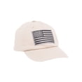 thumbnail image 1 of Youth Sized USA Adjustable Unstructured Hat - Stone, 1 of 2