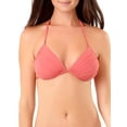 thumbnail image 4 of Juniors' Rouched Triangle Bikini Top, 4 of 6