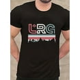 thumbnail image 1 of LRG patterned printed men's comfortable micro-stretch T-shirt, patterned T-shirt men's summer clothing, sports fitness men's casual wear, 1 of 6