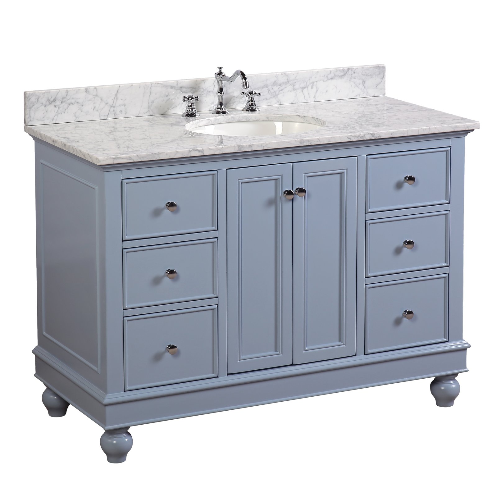 Bella 48 Bathroom Vanity Walmartcom Walmartcom