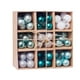 thumbnail image 1 of Paquete de 99 bolas de árbol de adornos navideños inastillables para decoraciones festivas de temporada de bodas MFZFUKR CPB-SSW202-1, 1 of 5