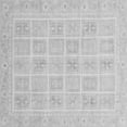thumbnail image 1 of Ahgly Company Indoor Square Abstract Gray Modern Area Rugs, 7' Square, 1 of 4