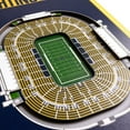 thumbnail image 2 of Notre Dame Fighting Irish 8'' x 32'' 3D StadiumView Banner, 2 of 3