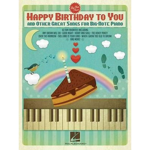 Happy Birthday to You and Other Great Songs for Big-Note Piano (Paperback)
