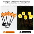 thumbnail image 4 of 5 Pack Halloween Decorations Outdoor Yard Lawn Stake Signs, Pumpkin Ghost Pathmarker Lawn Pathway Lights, 4 of 8
