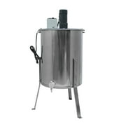 Large 4 Frame Honey Extractor Honey Separator Stainless Steel Manual Crank Pro Extraction Equipment Manual Beekeeping Equipment with Stand