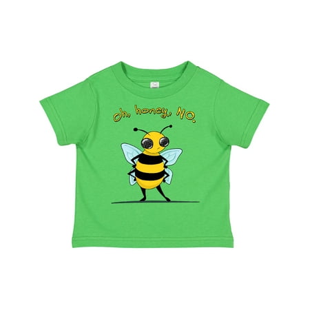 

Inktastic Oh Honey No...- Cute Bee Gift Toddler Boy or Toddler Girl T-Shirt