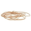 Business Source Rubber Bands 3.5" Length - 62 mil Thickness - 425 / Pack - Natural