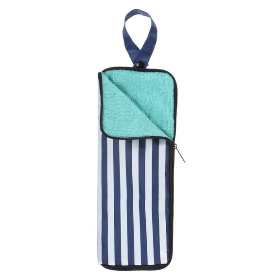 Umbrellas Bags for Wet Travel Umbrellas 4.7"x12.6" Portable Cover Carry Storage Bag Case Sleeve Stripe