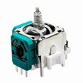 thumbnail image 5 of HJW 3D Analog Joystick Module Replacement for Xbox One Elite Series 2 Controller Silver Green 2Pcs, 5 of 5