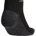 thumbnail image 6 of adidas Youth Kids-Boy's/Girl's Cushioned Quarter Socks (6-Pair), Black/ Black - Onix Marl/ Night Grey/ Onix/ Light Onix, Large, 6 of 8